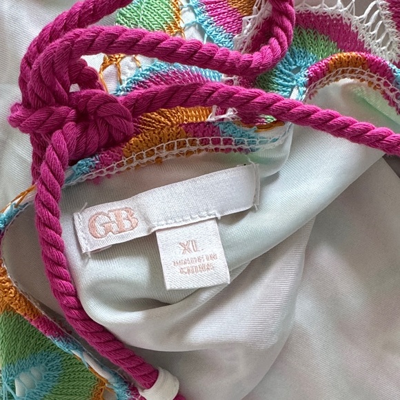 GB girls Multicolor Wave Pattern Camisole - Picture 5 of 5